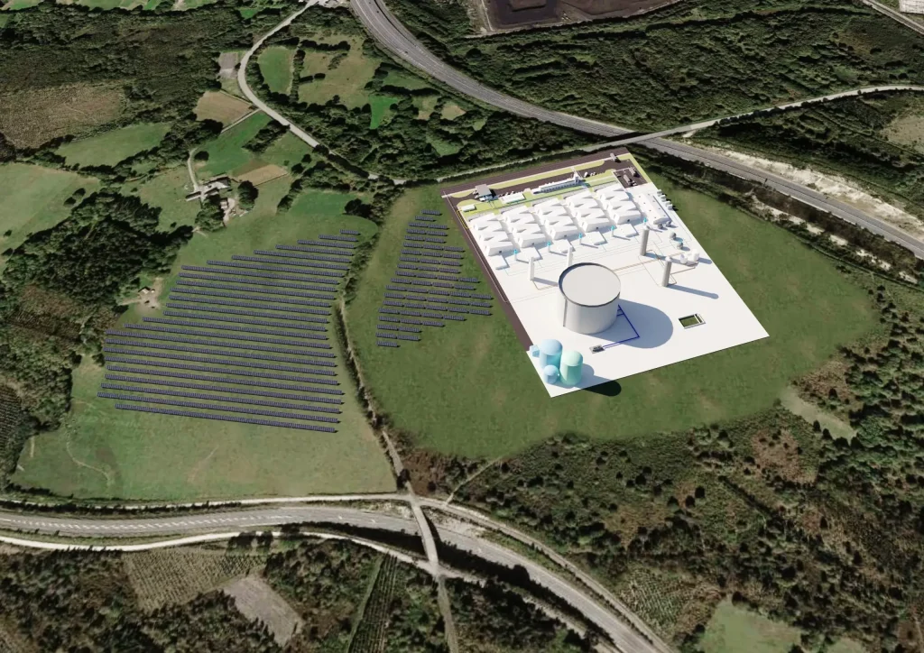 A Large Scale green Ammonia facility